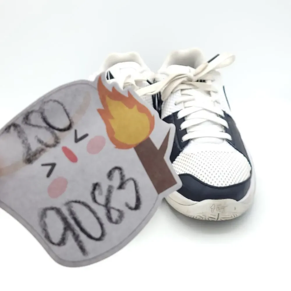 NIKE Ja Morant 1 Scratch 2.0 DX2294-102 GS White Black Size 6.5y
